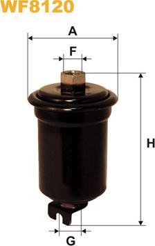 WIX Filters WF8120 - Filtre à carburant cwaw.fr