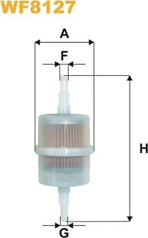 WIX Filters WF8127 - Filtre à carburant cwaw.fr