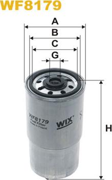 WIX Filters WF8179 - Filtre à carburant cwaw.fr