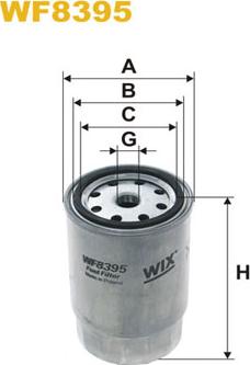 WIX Filters WF8395 - Filtre à carburant cwaw.fr