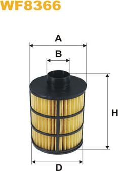 WIX Filters WF8366 - Filtre à carburant cwaw.fr