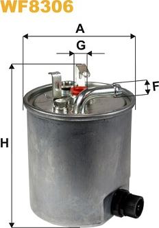 WIX Filters WF8306 - Filtre à carburant cwaw.fr