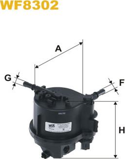 WIX Filters WF8302 - Filtre à carburant cwaw.fr