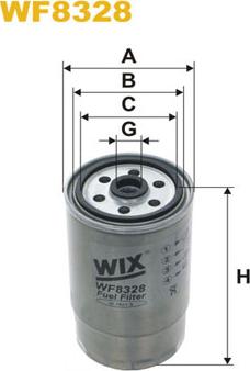 WIX Filters WF8328 - Filtre à carburant cwaw.fr