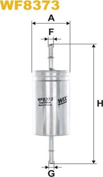 WIX Filters WF8373 - Filtre à carburant cwaw.fr