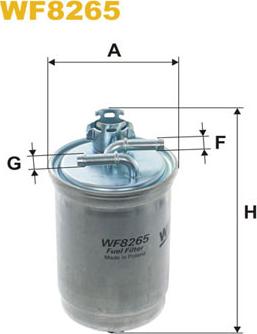 WIX Filters WF8265 - Filtre à carburant cwaw.fr