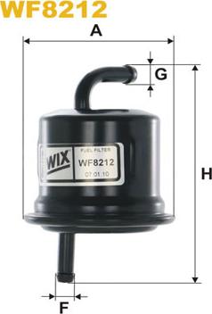 WIX Filters WF8212 - Filtre à carburant cwaw.fr