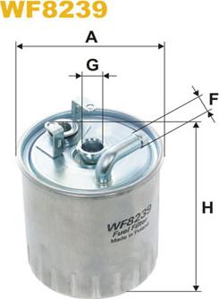 WIX Filters WF8239 - Filtre à carburant cwaw.fr