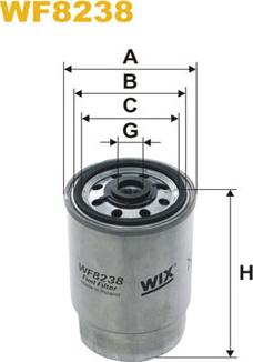 WIX Filters WF8238 - Filtre à carburant cwaw.fr