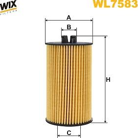 WIX Filters WL7583 - Filtre à huile cwaw.fr