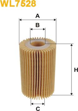 WIX Filters WL7528 - Filtre à huile cwaw.fr