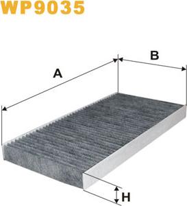 WIX Filters WP9035 - Filtre, air de l'habitacle cwaw.fr