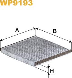 WIX Filters WP9193 - Filtre, air de l'habitacle cwaw.fr