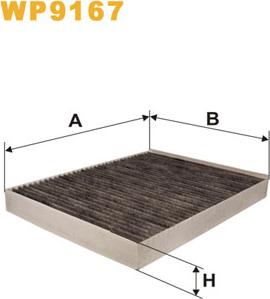 WIX Filters WP9167 - Filtre, air de l'habitacle cwaw.fr