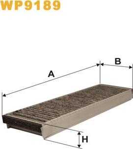 WIX Filters WP9189 - Filtre, air de l'habitacle cwaw.fr