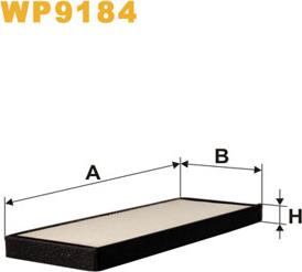 WIX Filters WP9184 - Filtre, air de l'habitacle cwaw.fr