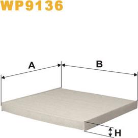 WIX Filters WP9136 - Filtre, air de l'habitacle cwaw.fr