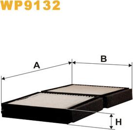 WIX Filters WP9132 - Filtre, air de l'habitacle cwaw.fr