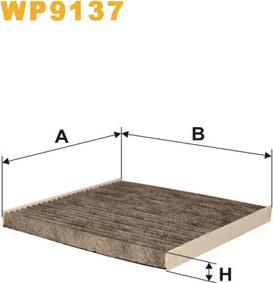 WIX Filters WP9137 - Filtre, air de l'habitacle cwaw.fr