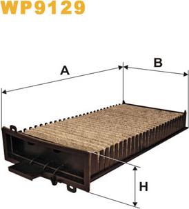 WIX Filters WP9129 - Filtre, air de l'habitacle cwaw.fr