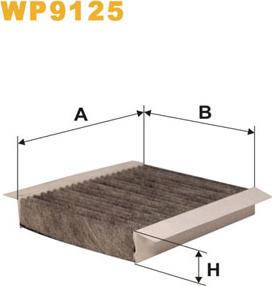 WIX Filters WP9125 - Filtre, air de l'habitacle cwaw.fr