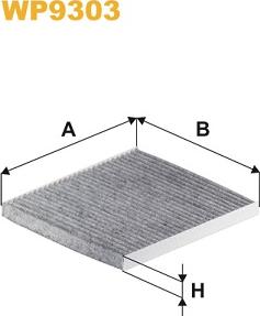 WIX Filters WP9303 - Filtre, air de l'habitacle cwaw.fr