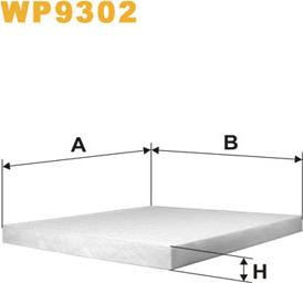 WIX Filters WP9302 - Filtre, air de l'habitacle cwaw.fr