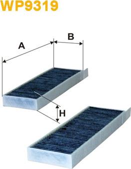 WIX Filters WP9319 - Filtre, air de l'habitacle cwaw.fr
