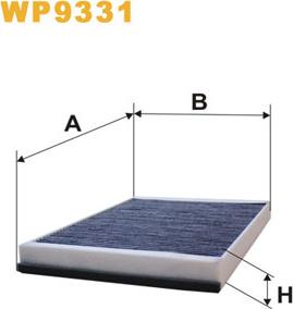 WIX Filters WP9331 - Filtre, air de l'habitacle cwaw.fr