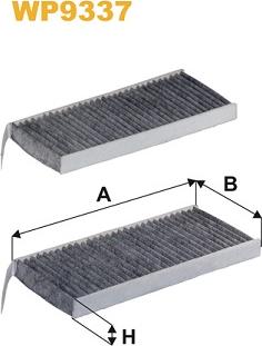 WIX Filters WP9337 - Filtre, air de l'habitacle cwaw.fr