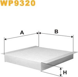 WIX Filters WP9320 - Filtre, air de l'habitacle cwaw.fr