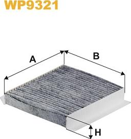 WIX Filters WP9321 - Filtre, air de l'habitacle cwaw.fr