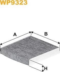 WIX Filters WP9323 - Filtre, air de l'habitacle cwaw.fr