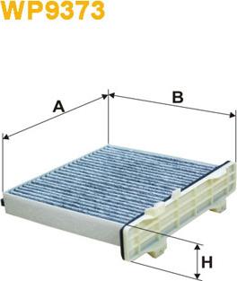 WIX Filters WP9373 - Filtre, air de l'habitacle cwaw.fr