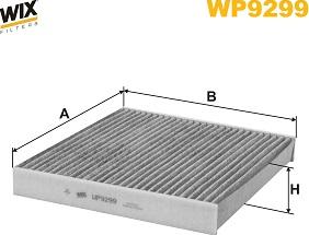 WIX Filters WP9299 - Filtre, air de l'habitacle cwaw.fr