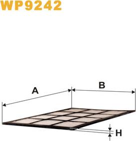 WIX Filters WP9242 - Filtre, air de l'habitacle cwaw.fr