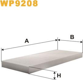 WIX Filters WP9208 - Filtre, air de l'habitacle cwaw.fr