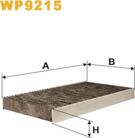 WIX Filters WP9215 - Filtre, air de l'habitacle cwaw.fr