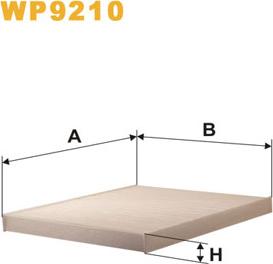 WIX Filters WP9210 - Filtre, air de l'habitacle cwaw.fr