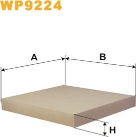 WIX Filters WP9224 - Filtre, air de l'habitacle cwaw.fr