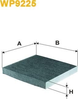 WIX Filters WP9225 - Filtre, air de l'habitacle cwaw.fr