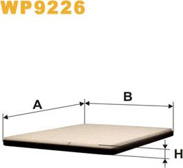 WIX Filters WP9226 - Filtre, air de l'habitacle cwaw.fr