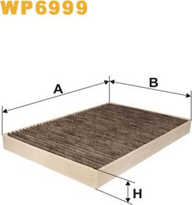 WIX Filters WP6999 - Filtre, air de l'habitacle cwaw.fr