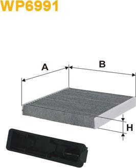 WIX Filters WP6991 - Filtre, air de l'habitacle cwaw.fr