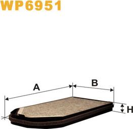 WIX Filters WP6951 - Filtre, air de l'habitacle cwaw.fr