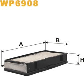 WIX Filters WP6908 - Filtre, air de l'habitacle cwaw.fr