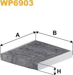 WIX Filters WP6903 - Filtre, air de l'habitacle cwaw.fr