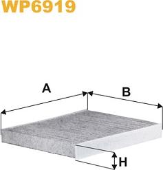 WIX Filters WP6919 - Filtre, air de l'habitacle cwaw.fr