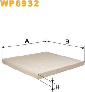 WIX Filters WP6932 - Filtre, air de l'habitacle cwaw.fr