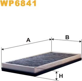 WIX Filters WP6841 - Filtre, air de l'habitacle cwaw.fr